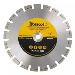 DISCO  CORTE  ASFALTO 14" ABRACOL