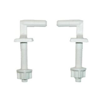 HERRAJE MUEBLE SANIT PVC DOS PIEZAS MULT