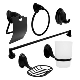 JUEGO ACCESORIOS X 6 PIEZAS YW148-07 NEG