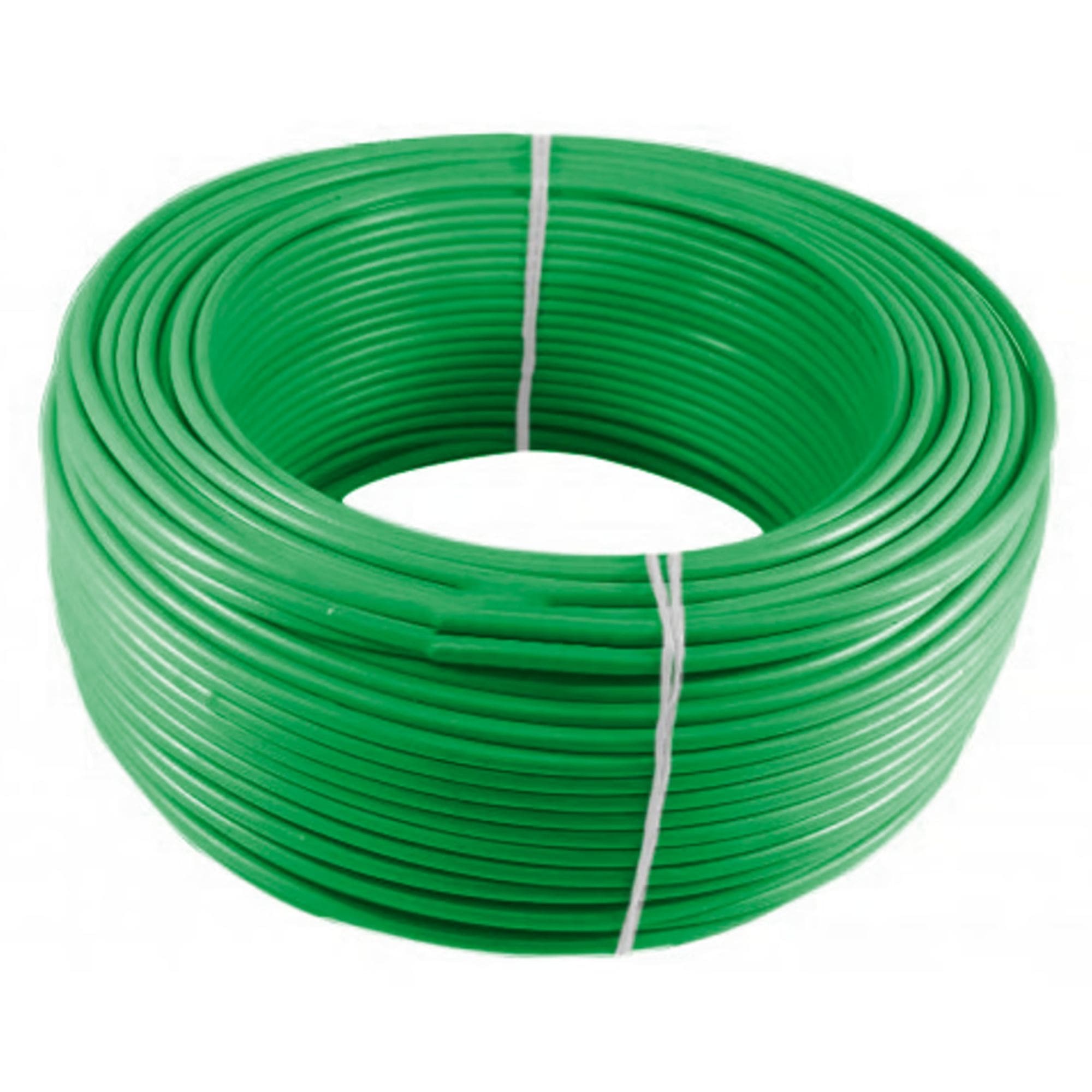 ALAMBRE RIGIDO N10 VERDE NEXANS-PROCABLE