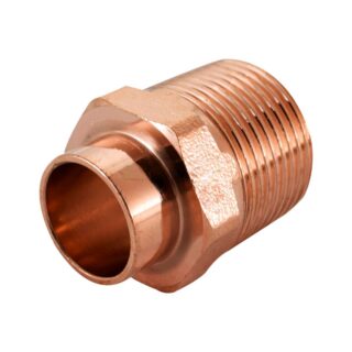 ADAPTADOR MACHO 1/2 COBRE