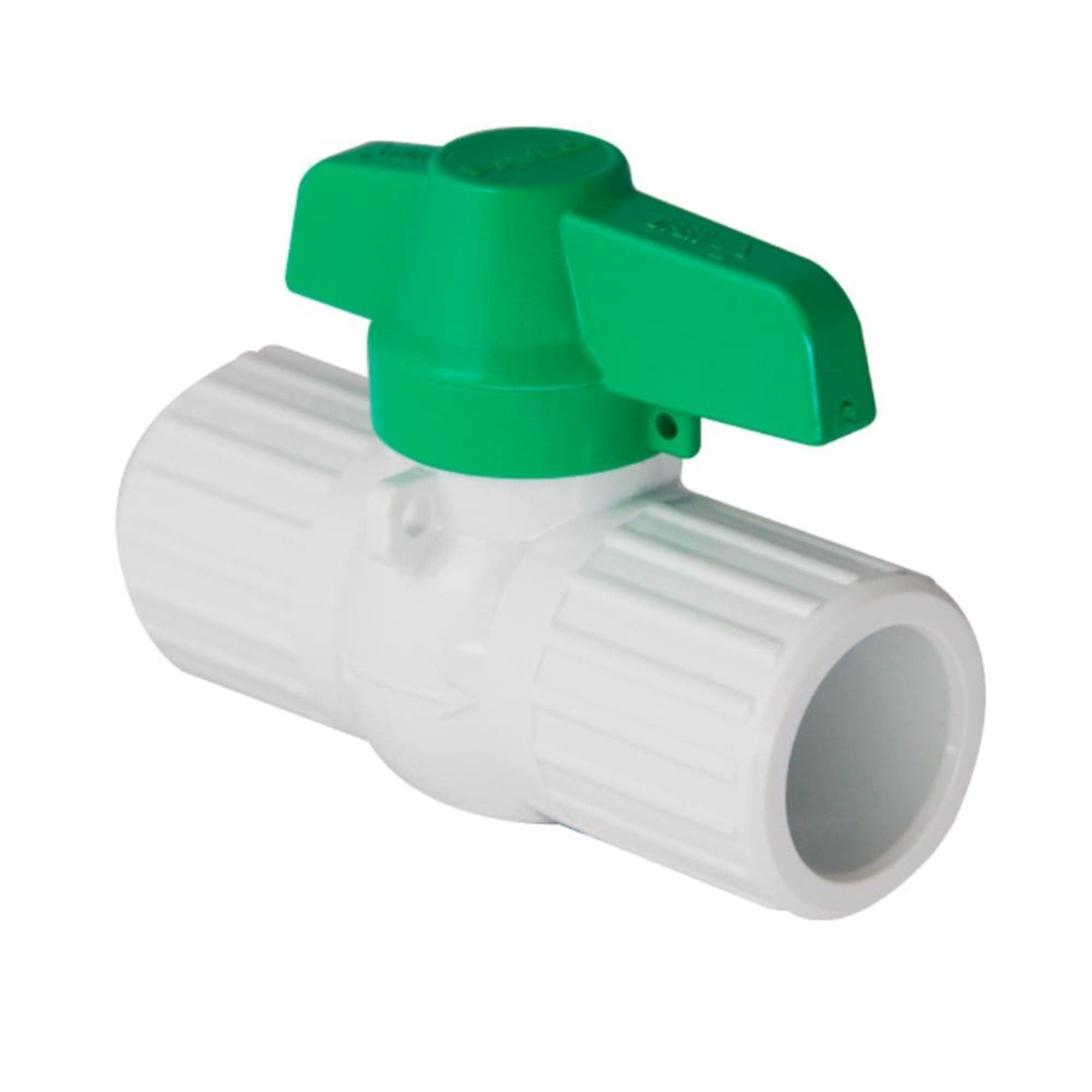 LLAVE BOLA PVC LISA 11/4 PAVCO