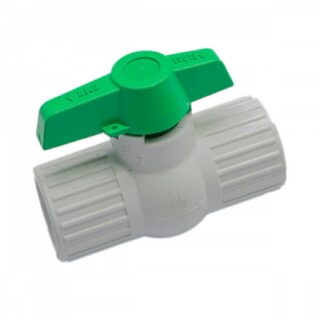 LLAVE BOLA PVC ROSCADA 1"   PAVCO