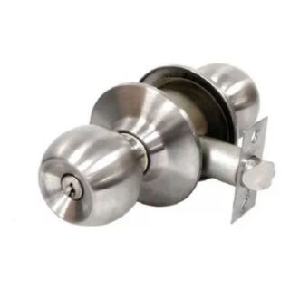 CERRADURA ALCOBA POMO INOX VERA