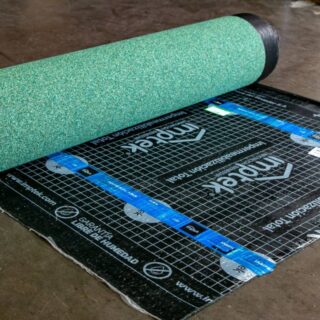 MANTO GRANUL. POLIES. 3MM VERDE X 10 MT