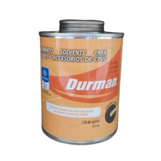 SOLDADURA CPVC 1/8 (473 CC) DURMAN
