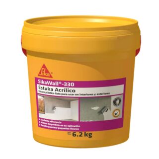 ESTUKA ACRILICO SIKA 6.2 KG
